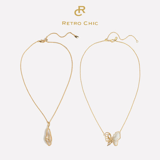 Garden of Eden 伊甸园系列 |水晶迷蝶叠戴套装 商品图9