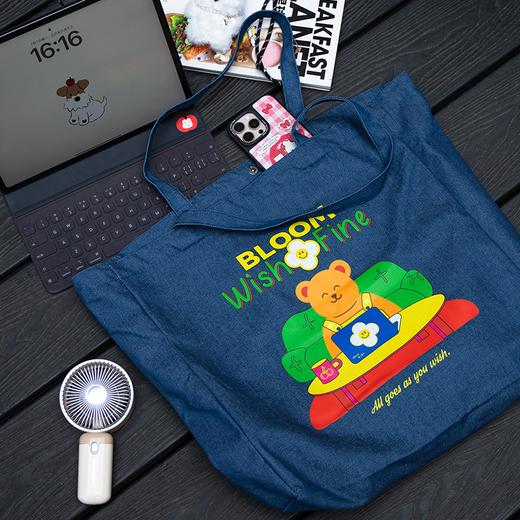 半房牛仔帆布包|实用大容量，好看又能装 商品图4