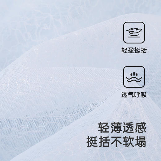 【商场同款】英氏婴儿连体衣哈衣夏季透气女宝包屁衣可爱裙子衣服 商品图2