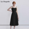 天猫同步【优雅、高级】拉夏贝尔/La Chapelle法式排扣吊带裙女气质温柔风高腰时尚无袖长裙★ 商品缩略图2