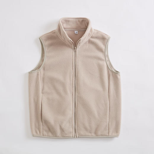  秋冬季休闲保暖外穿内搭加厚摇粒绒马甲夹克 商品图3