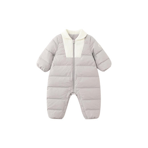 【商场同款】英氏儿童羽绒服秋冬保暖男宝连体衣小童连帽羽绒衣服超韧绒 商品图4