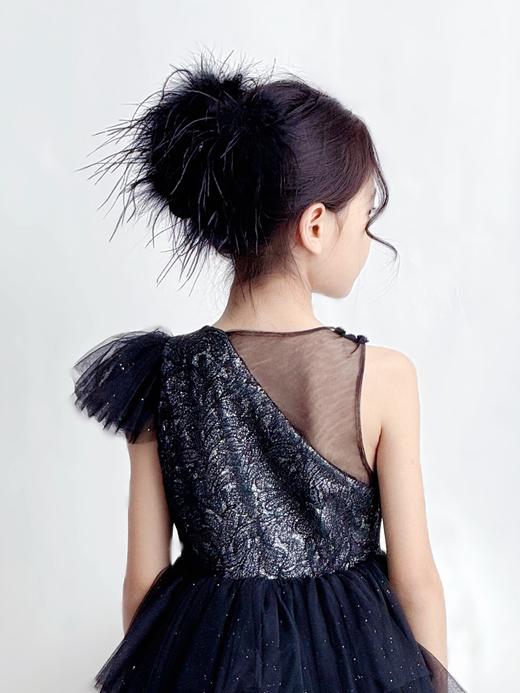 202508会员发饰-黑天鹅抓夹 商品图1