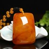 丁摩 老蜜蜡葫芦吊坠长款琥珀项链男女款莲花鱼鲤鱼毛衣链民族风挂坠饰5ZF-74364 商品缩略图10