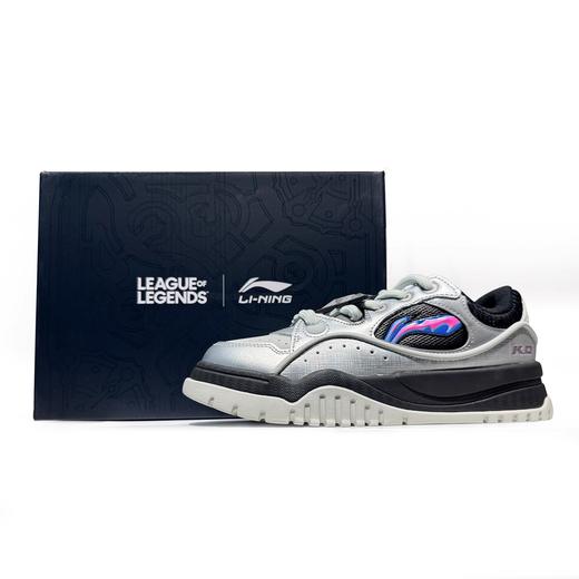 李宁布欧 运动休闲鞋板鞋男子2025新款经典舒适软弹个性 AGCV279 商品图3