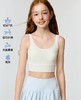 【春上新】8楼爱慕儿童Aimer Kids少女小奶皮柔美珍珠二阶段中长背心AJ115J302，吊牌价269元 商品缩略图1
