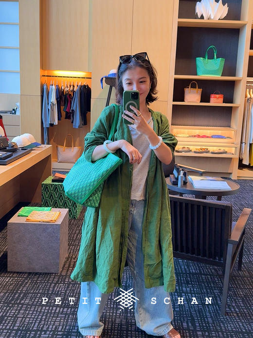 PETIT SCHAN小闪 CLO#880 Mountain breeze 山风 一千零一夜系列文艺风纯亚麻袍子 商品图5