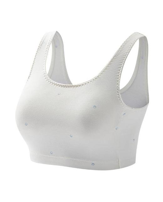 【春上新】8楼爱慕儿童Aimer Kids少女小奶皮柔美珍珠一阶段中长背心AJ115J301，吊牌价239元 商品图4