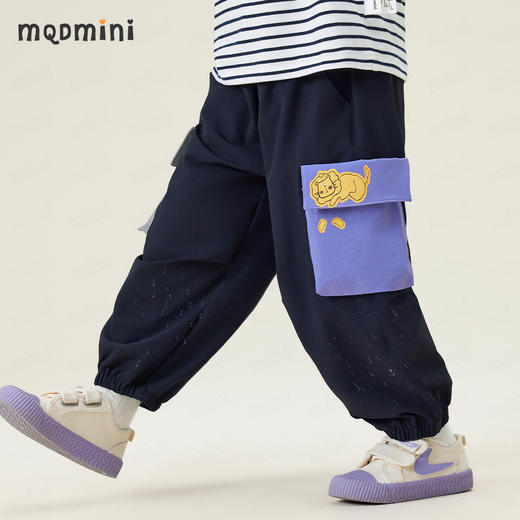 【90-140】【MQDmini】男童春秋工装裤梭织长裤 商品图5