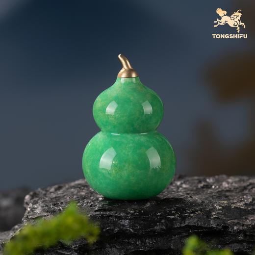 铜师傅《七彩葫芦》桌面铜摆件 家居装饰工艺品礼盒挂件 七夕礼物 商品图4