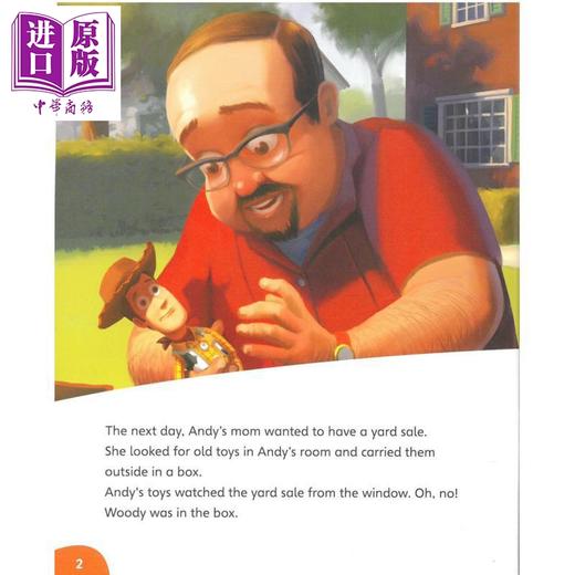 【中商原版】英文原版 级别3 迪士尼儿童读物 玩具总动员2 含音频Level 3 Disney Kids Readers Toy Story 2 Pack English 商品图1