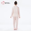 都市丽人女装仿棉磨毛牛奶丝睡衣女士家居服长袖长裤牛奶丝套装LH 商品缩略图3