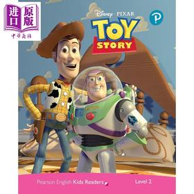 【中商原版】英文原版 级别2 迪士尼儿童读物 玩具总动员含音频Level 2 Disney Kids Readers Toy Story Pack Pearson English
