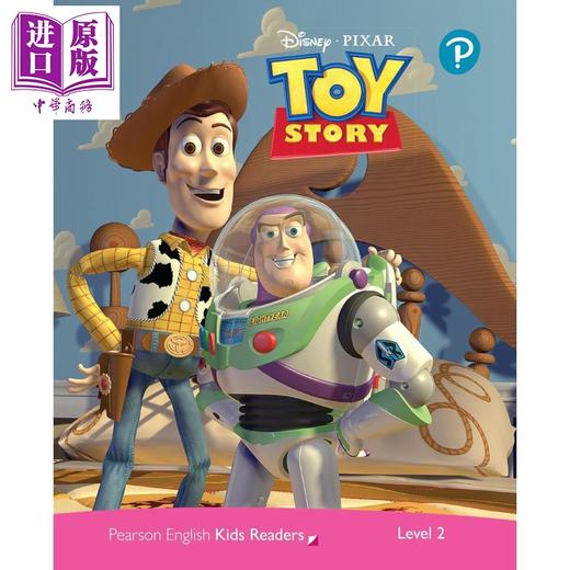 【中商原版】英文原版 级别2 迪士尼儿童读物 玩具总动员含音频Level 2 Disney Kids Readers Toy Story Pack Pearson English 商品图0