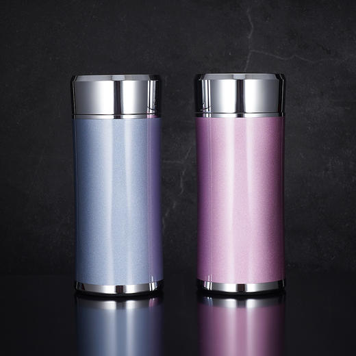 子佩集S999银【清风兰影】泡茶杯【DDY001】纯银泡茶杯-蓝色2507 商品图3