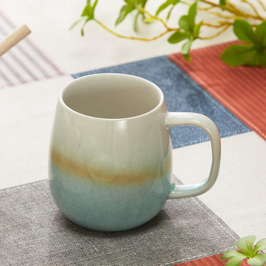办公室咖啡杯高颜值简约喝水杯陶瓷马克杯 商品图5