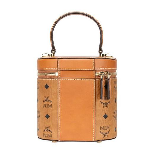 【超惠秒】MCM 女士百搭经典稀缺款圆桶包/单肩手提包MWRAACG01 商品图5