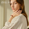 ZEGL设计师小彩石红玛瑙手串手链女生轻奢小众2025年新款串珠手饰 商品缩略图2