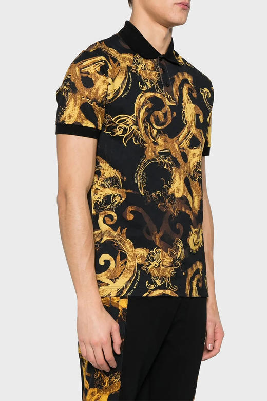 【破价超惠秒】Versace 范思哲 男士全棉舒适独有印花logo短袖 Polo T恤11884 商品图9