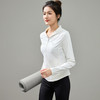 百媚生 修身瑜伽运动防晒衣女显瘦百搭户外连帽皮肤衣外套6020 商品缩略图1