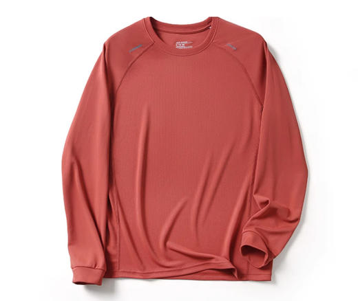 牛货！高性价比!2025秋季新款吸湿透气速干面料四面弹休闲长袖T恤打底 商品图5