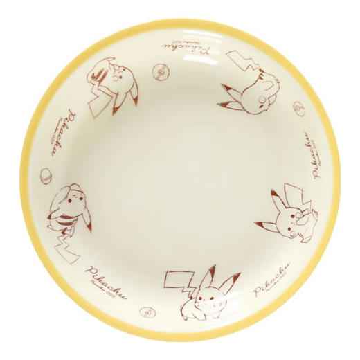 顺祥宜得利家居 皮卡丘陶瓷餐具碗碟盘子卡通餐碗釉下彩宝可梦童真 商品图3