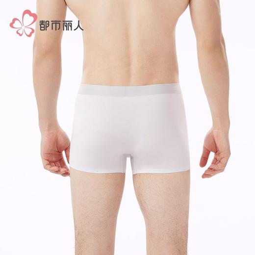 都市丽人男士内裤桑蚕丝混纺内裤贴合内裤平角内裤男内裤FKHH16 商品图3
