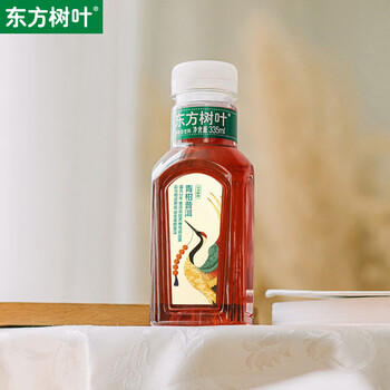 农夫山泉东方树叶青柑普洱茶335ml*15瓶无糖茶饮料0糖0脂0卡小瓶装 商品图0