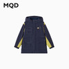【MQD】男女大童秋季户外露营撞色工装风衣外套 商品缩略图0