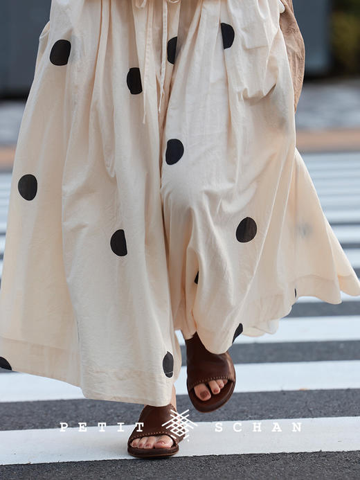 PETIT SCHAN小闪 SHO#003 Leather Slides 皮屐 意大利进口复古水洗植鞣马皮拖鞋 商品图5