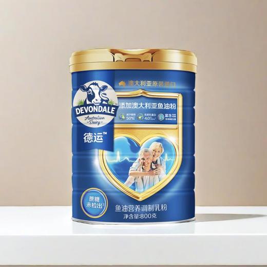德运鱼油营养调制乳粉800g/罐 商品图2