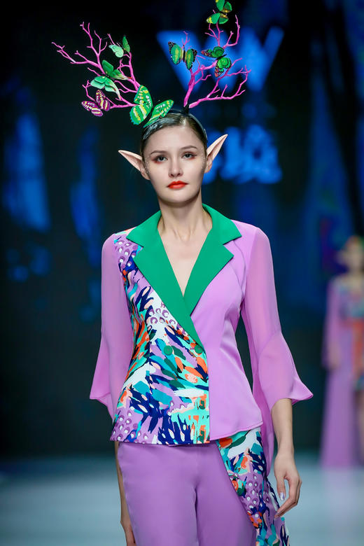 2202003 紫韵嫣然上衣 雾境 商品图2