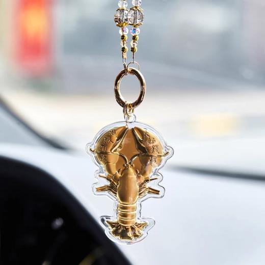 足金幸运开挂钥匙扣 商品图3