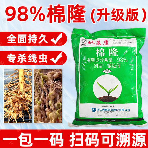 98%棉隆土壤消毒剂大鹏地复康大棚闷棚剂番茄生姜草莓根结线虫 商品图2