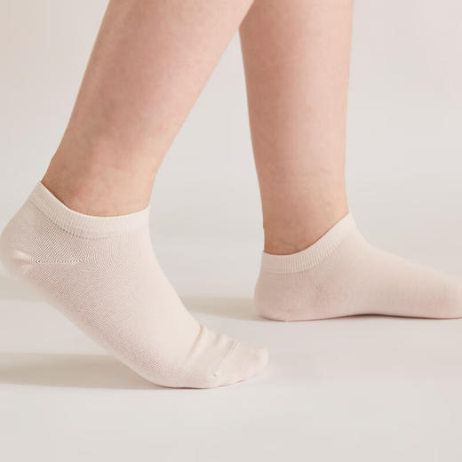  个性百搭透气吸汗简约纯色短筒ins袜子 女士短袜 商品图7