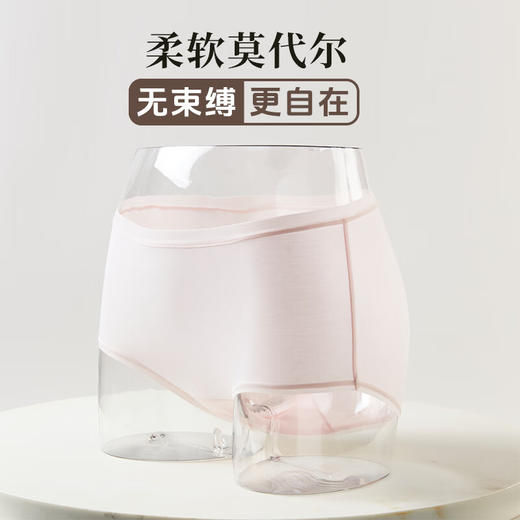  运动舒适透气三角裤内裤女士短裤 莫代尔 四色可选 商品图0