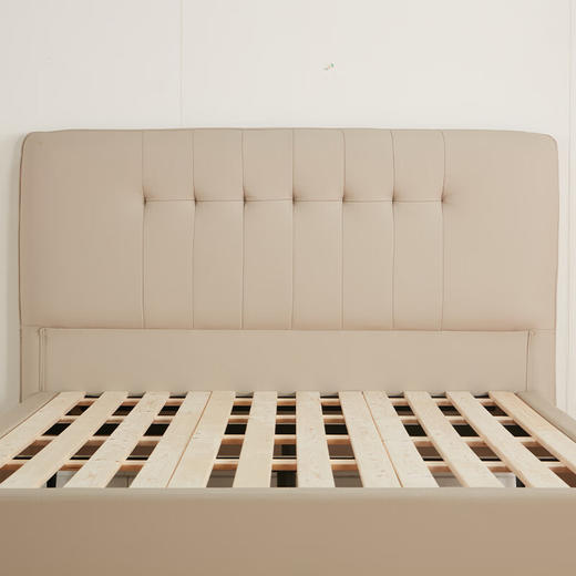 【家具】 主卧皮床现代简约牛皮软包大床双人床 HC270 商品图3