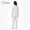 都市丽人女装单面无尘棉睡衣女士家居服长袖长裤棉质套装LHH1G8 商品缩略图3
