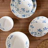 有谷窑宜得利家居 釉下彩日本制进口陶瓷耐热碗盘餐具套装 拨水梅 商品缩略图5