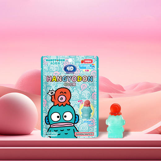 阿麦斯库洛米大耳狗凯蒂猫蜡笔小新迪士尼万代联名造型软糖 商品图4