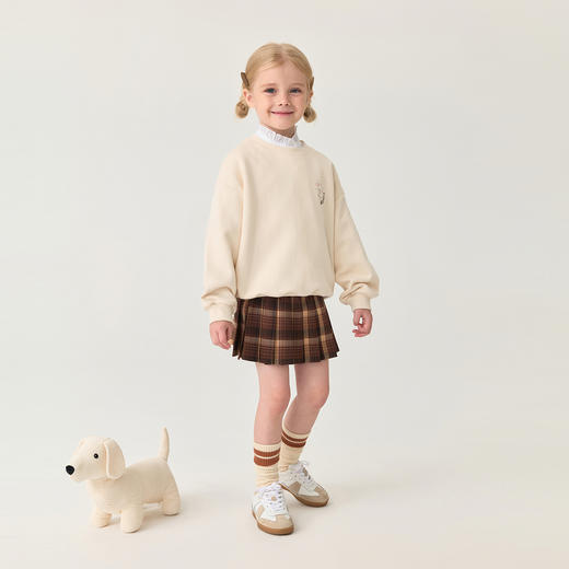 马克珍妮女童甜心小兔软软卫衣2025年秋装新款551190 商品图3