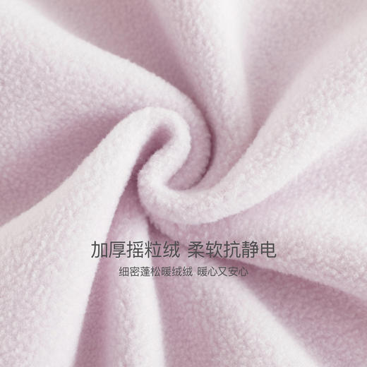 【抗静电】马克珍妮男女童摇粒绒半拉链卫衣2025年秋装新款551730 商品图4