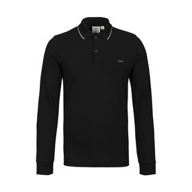 【破价超惠秒】Clavin Klein 男士 质感弹棉长袖Polo T恤 12054