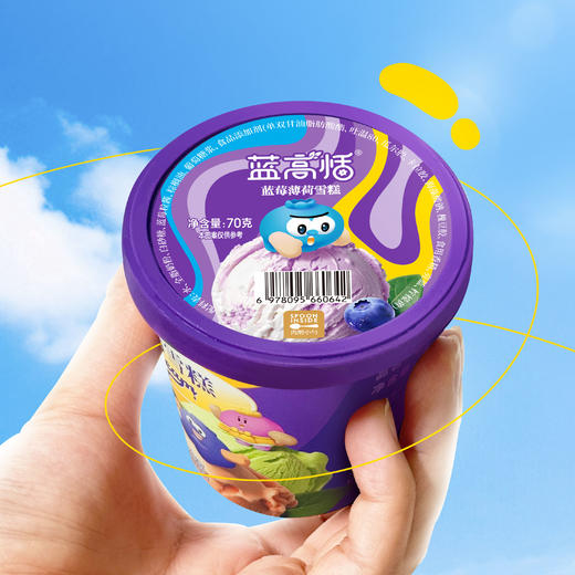 蓝高恬雪糕·混合味(70g*6杯)/盒 商品图4