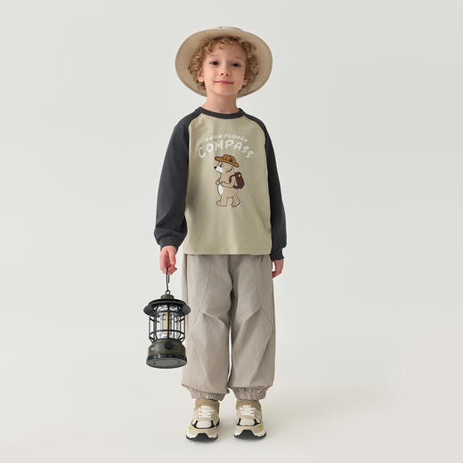 马克珍妮男童城市户外耐磨工装裤2025年秋装新款551306 商品图2