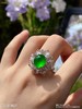 玻璃种艳绿蛋面戒指【5131407】具体价格微信咨询 商品缩略图5
