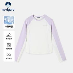 【纳维凯尔】【120-165】意大利小帆船女童长袖T恤