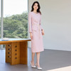 IWY/法式名媛粉色西装套裙女秋季长袖珠宝设计师工作服正装WCS117 商品缩略图7