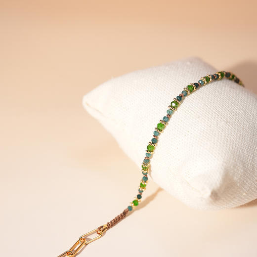 订购8周到｜Tityaravy-KRAVAT-透辉石 串珠 手链［法国设计师］ 商品图1