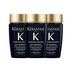 3瓶特惠 卡诗黑钻洗发水80ML*1/3瓶（效期：2026.11）